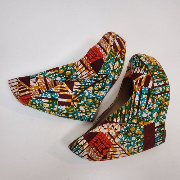 Boho platform wedges - Picture 7 of 8